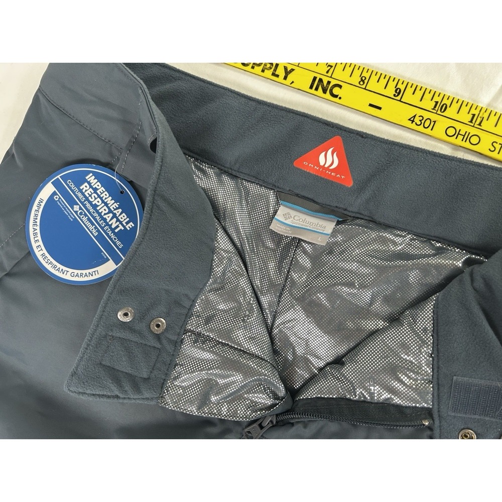 NWT Columbia Insulated Snow Pants Women's Large Omni-Tech Waterproof Ski Pants - Picture 9 of 16
